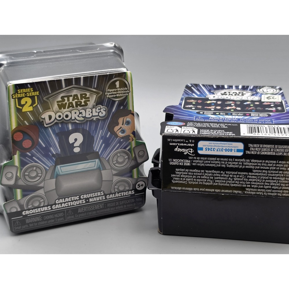 ONE Star Wars Doorables Galactic Cruisers Series 2 Mystery Figure & Vehicle NEW